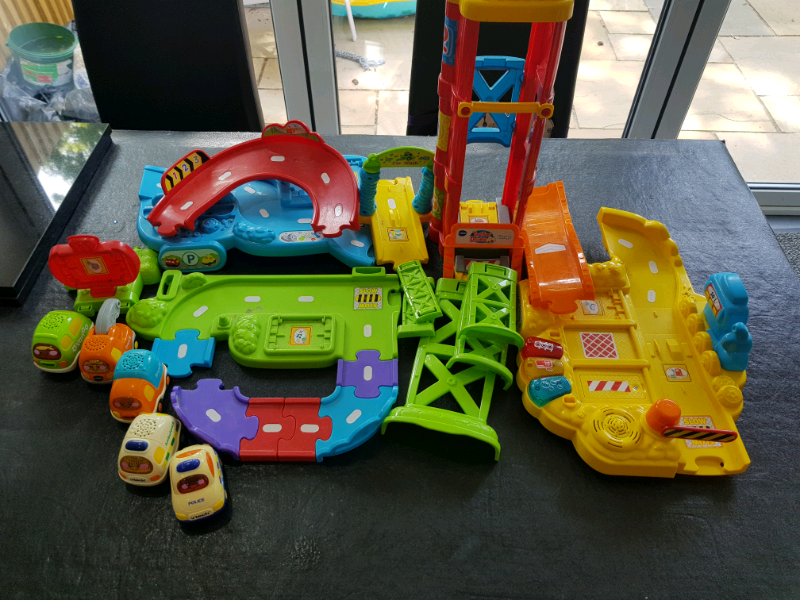 vtech toot toot garage